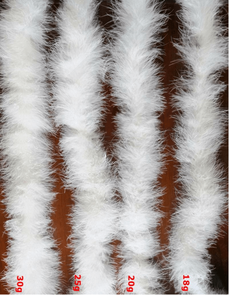 Boa en plumes de marabout de 30 g de long et 2 m de long, 8 couleurs, pour danse, mariage, artisanat, fête, déguisement, Halloween, décoration de